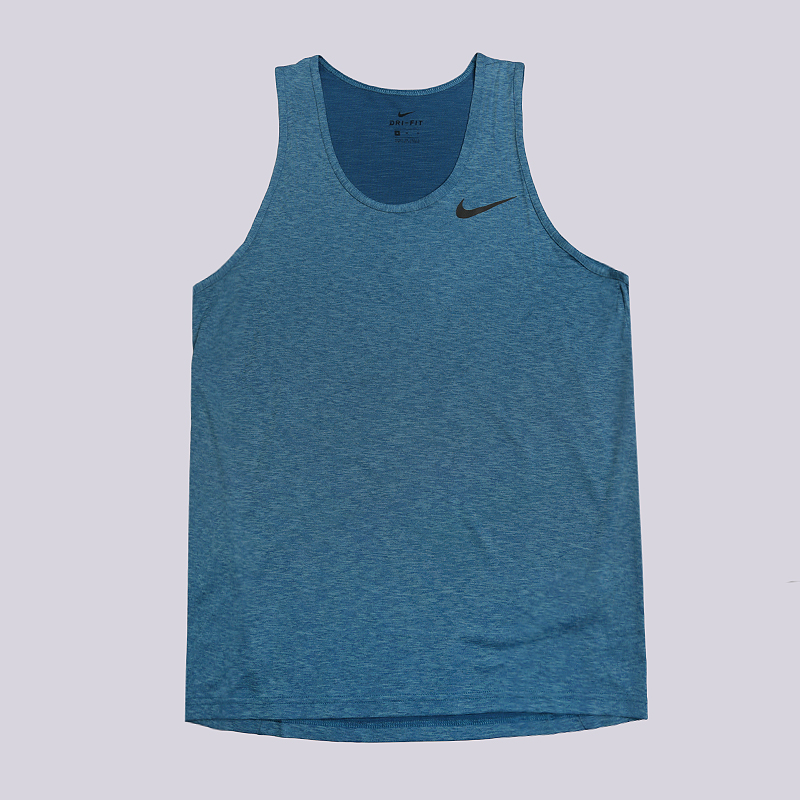 мужская синяя майка Nike Dri-FIT Breathe Vest 832825-407 - цена, описание, фото 1